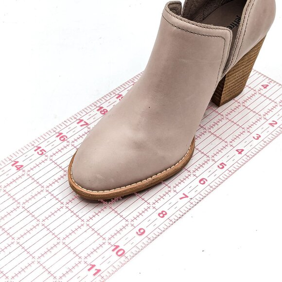 Jeffrey Campbell Women Rosalee Ivory Leather Western Cowboy Boots size 7.5 - Picture 7 of 12